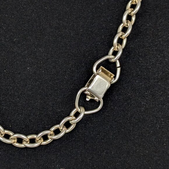 V. Sturdy Metal Chain Necklace - Picture 5 of 6